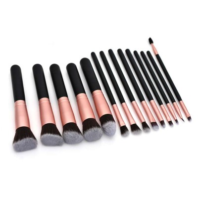 2021 Customize rose gold make up set fashion cleaner machine cheap body makeup brush sets wholesalers