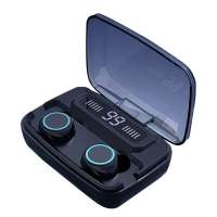 Dropshipping M11 v5.1 waterproof wireless ear phone blue tooth earphone earbuds with charging case